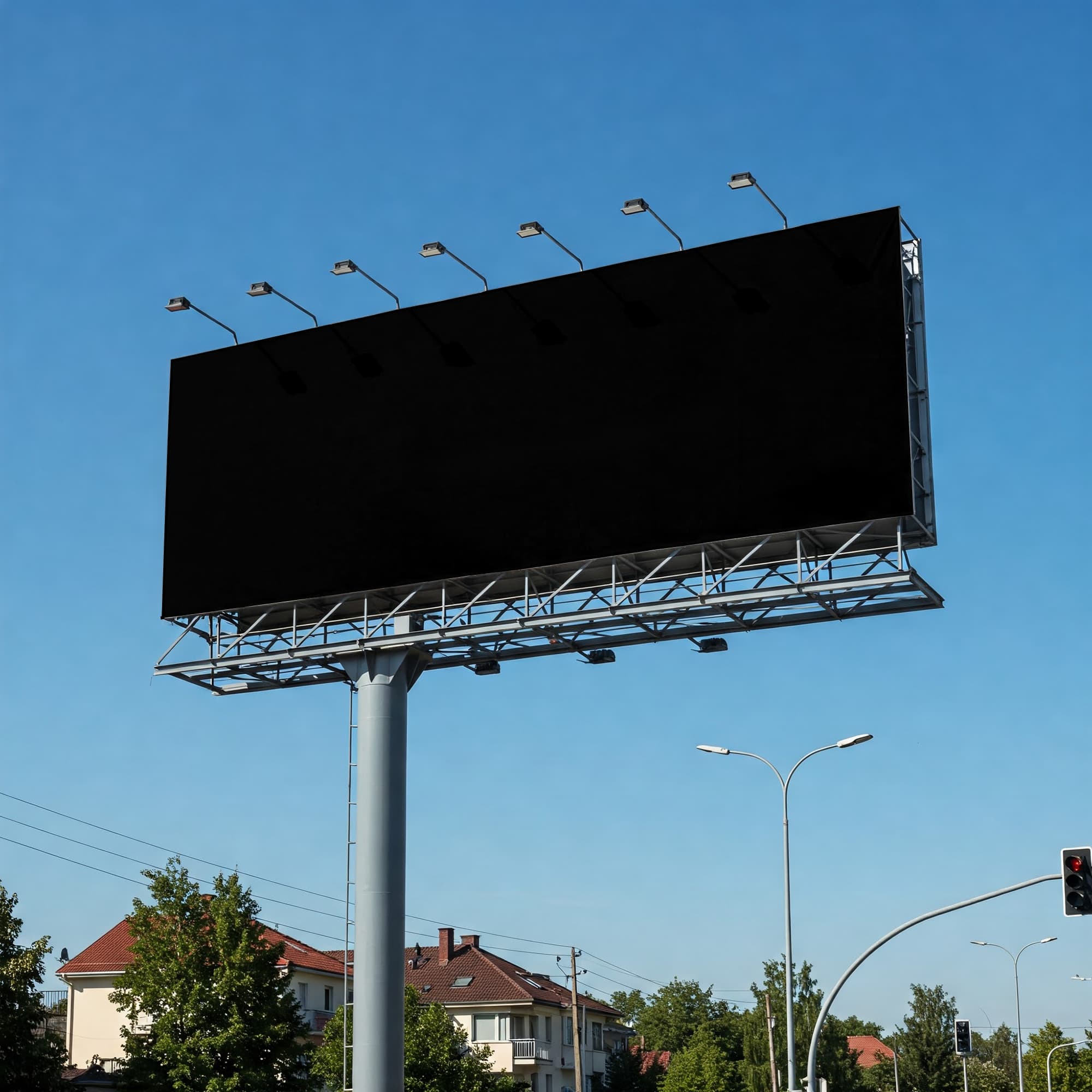 Free Billboard Mockup Creator PSD mockup for Adobe Photoshop