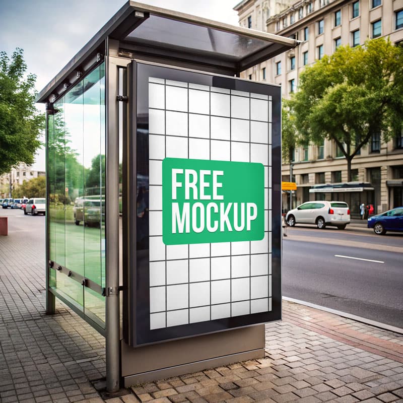 Outdoor Advertising Mockup PSD