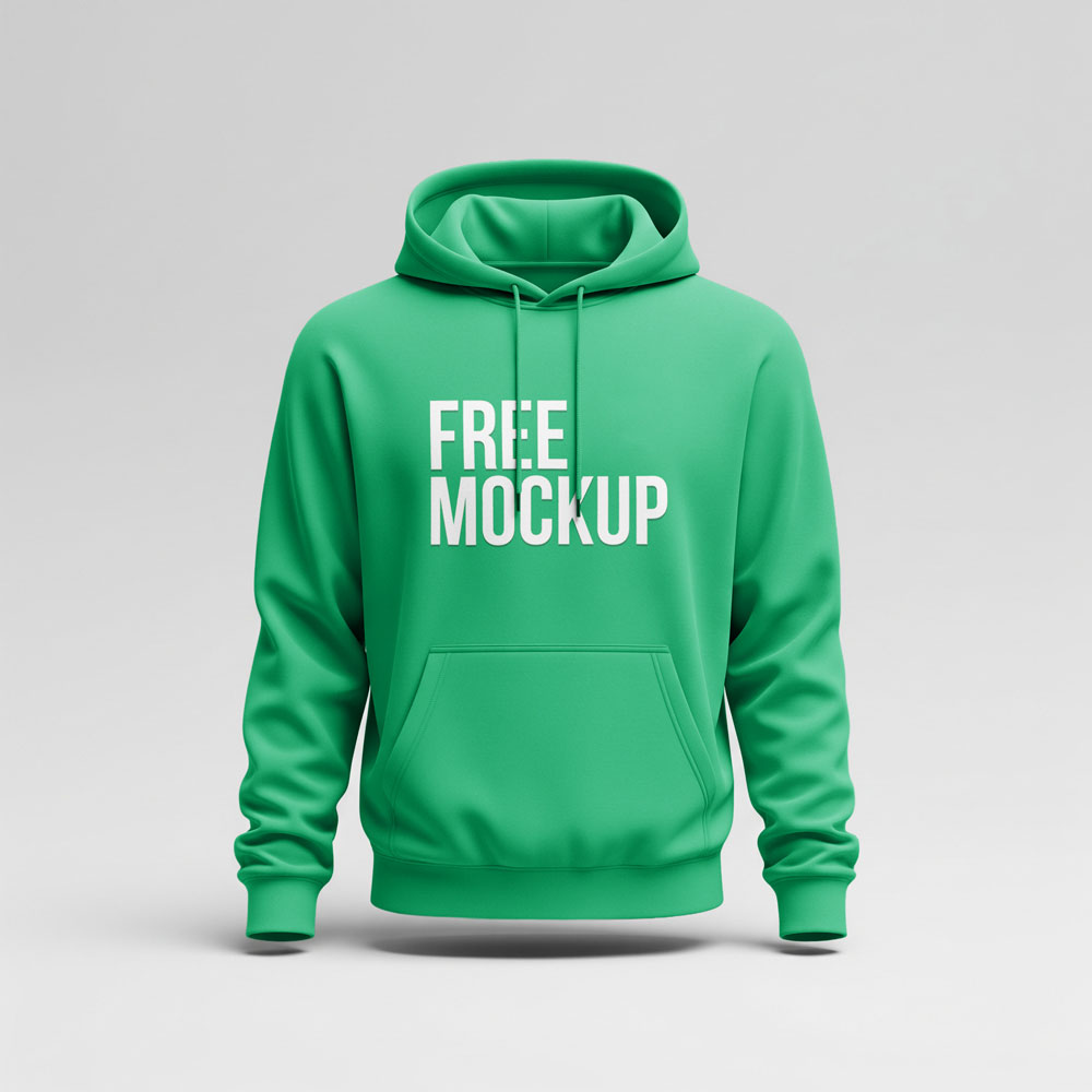 Free Hoodie Mockup PSD Template