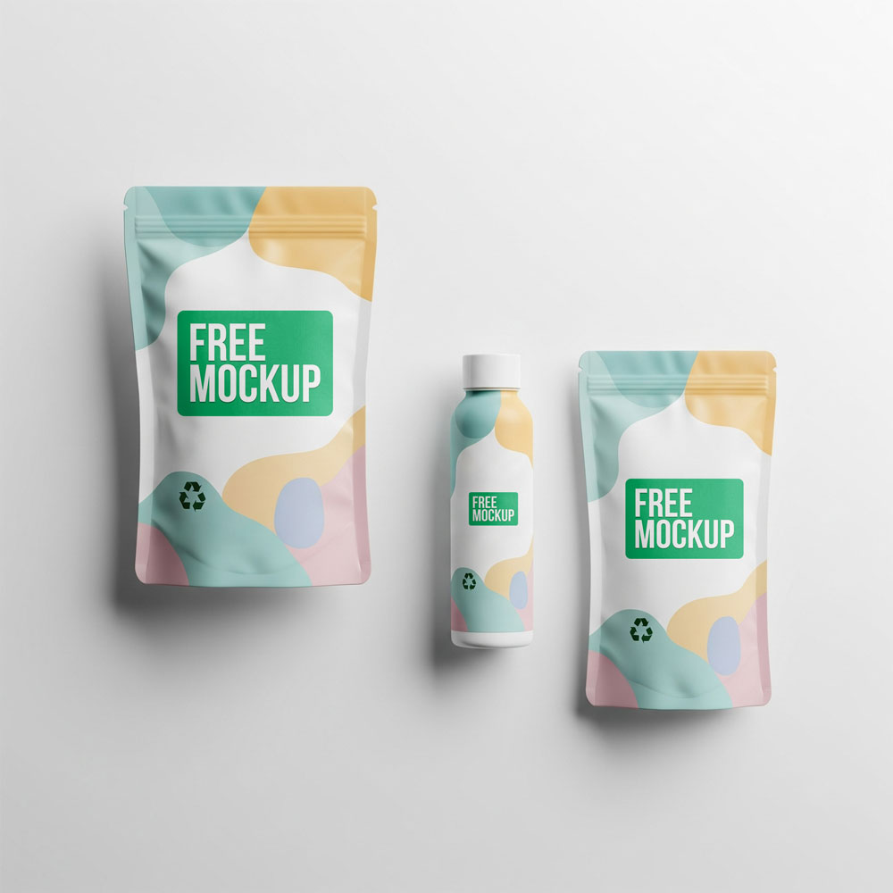 Versatile Free Packaging Mockup PSDs