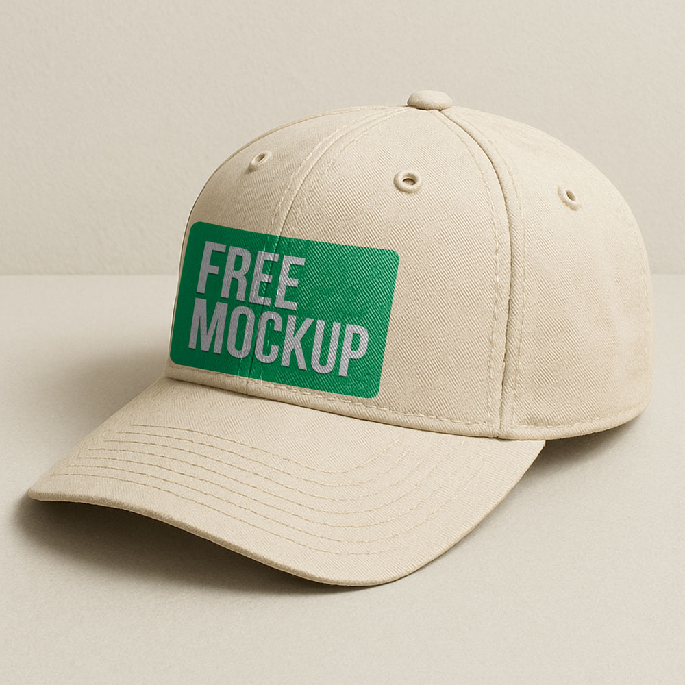 Stylish Free Cap Mockup PSD