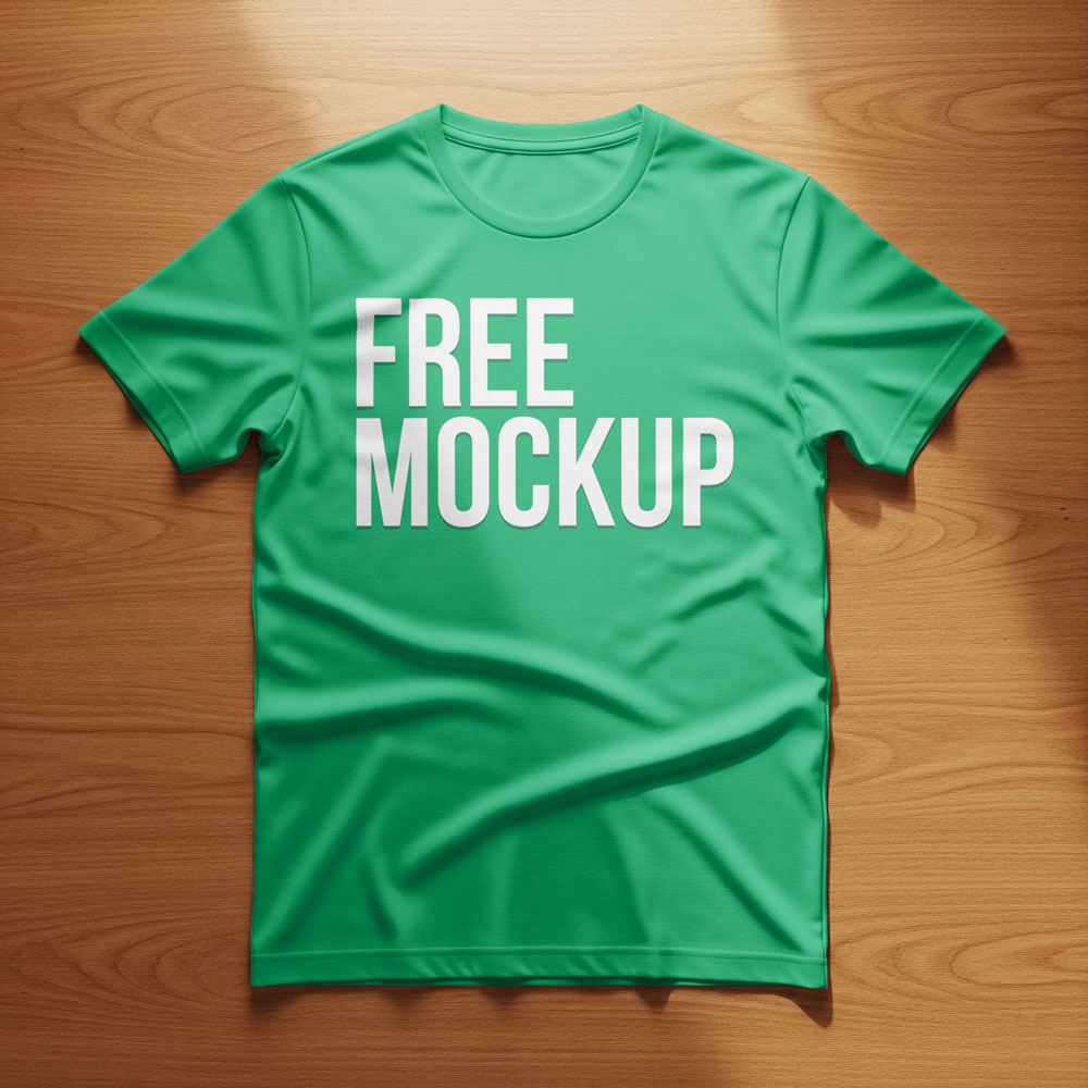 High-Quality Free T-Shirt Mockup PSD
